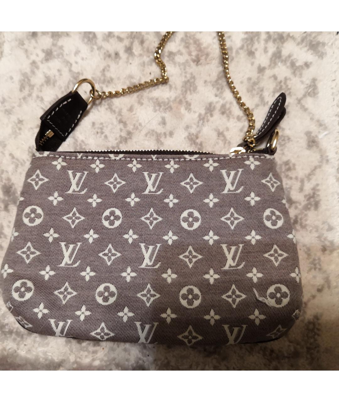 LOUIS VUITTON PRE-OWNED Бордовая хлопковая сумка с короткими ручками для  женщин – купить в интернет магазине с доставкой