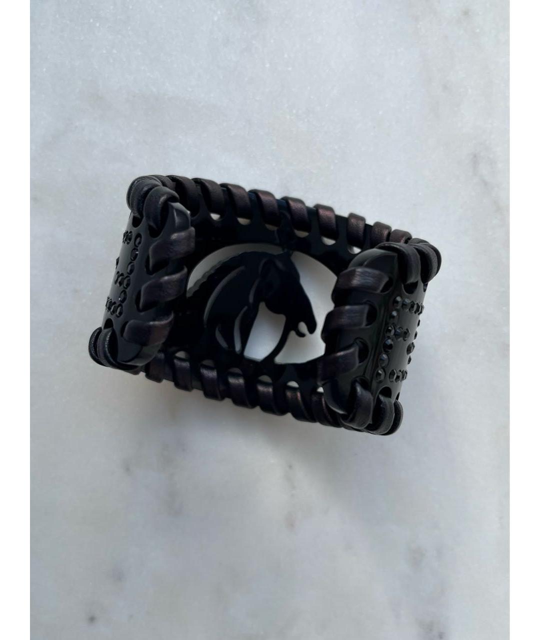 FENDI Черный пластиковый браслет, фото 3