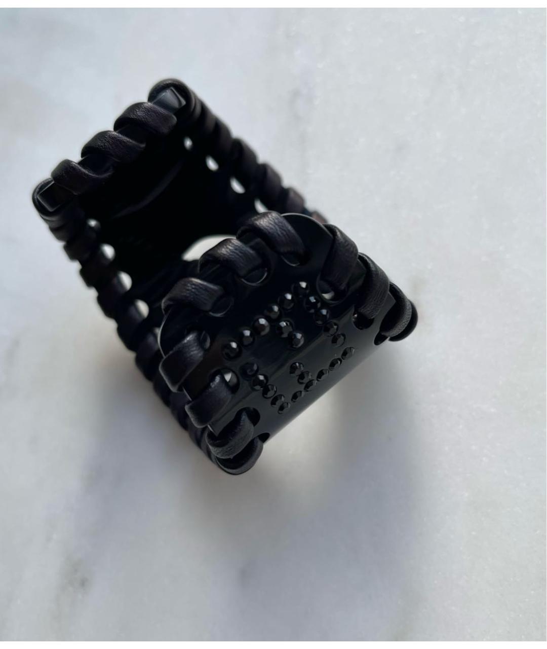 FENDI Черный пластиковый браслет, фото 4