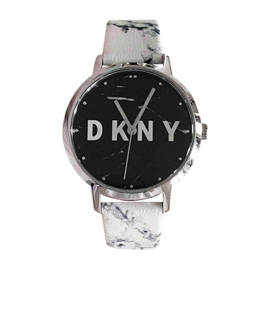 DKNY Белые кожаные часы, фото 1
