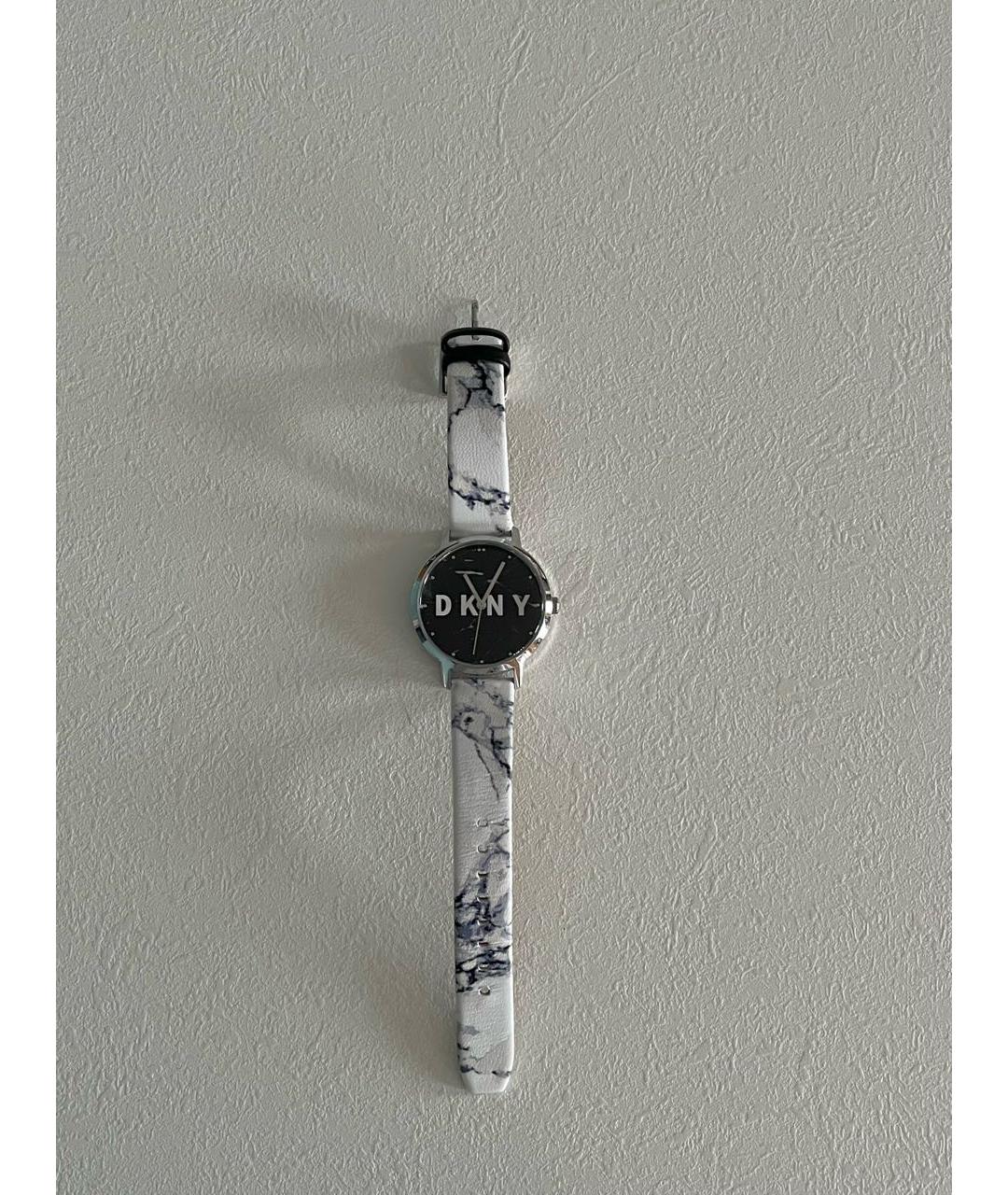 DKNY Белые кожаные часы, фото 5