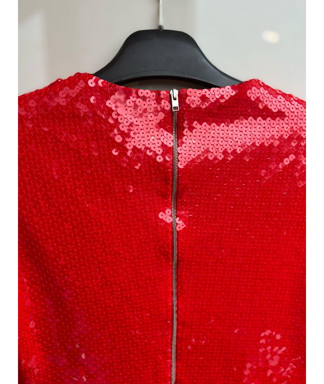 ALEXANDER TEREKHOV Красное полиамидовое коктейльное платье, фото 2