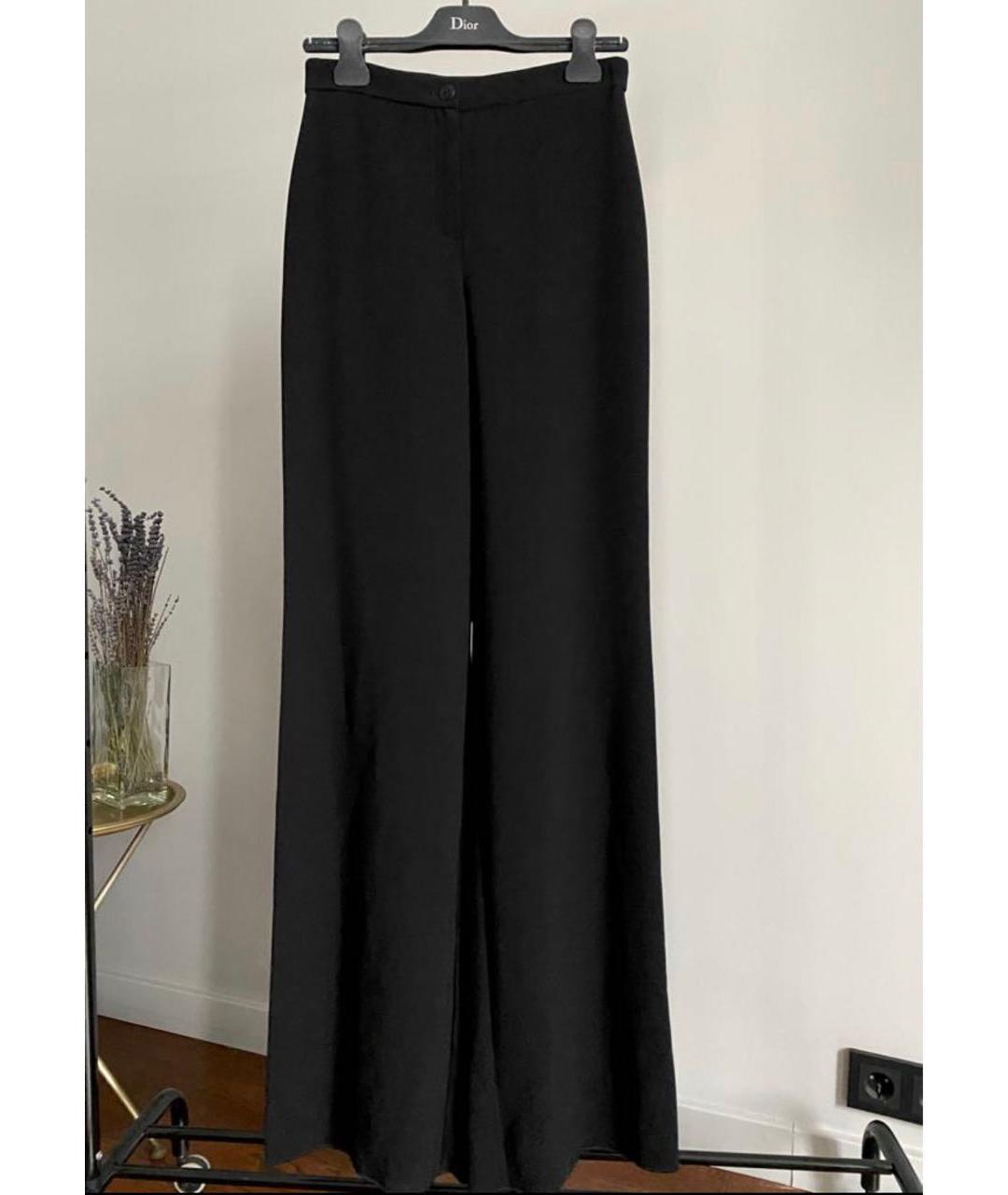 CHANEL PRE-OWNED Черные брюки широкие, фото 7
