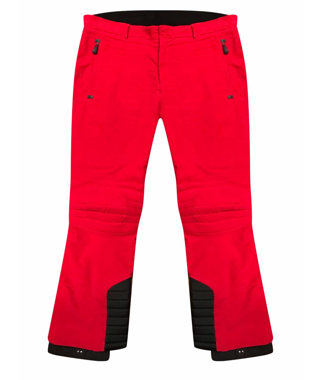 MONCLER Красный полиэстеровый спортивный костюм, фото 1