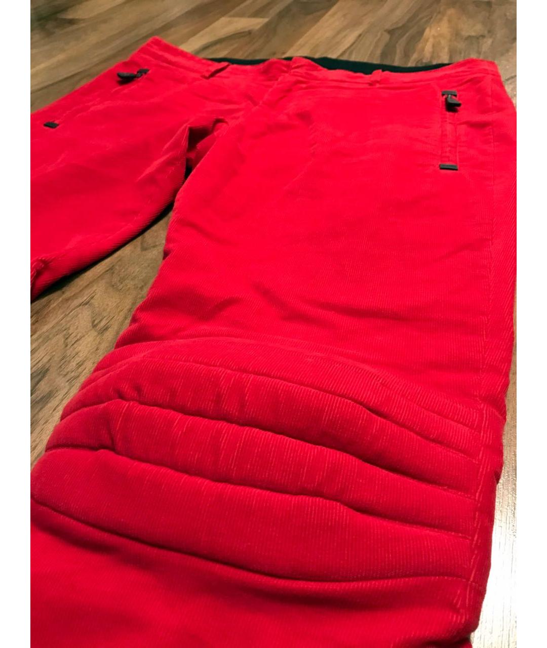 MONCLER Красный полиэстеровый спортивный костюм, фото 4