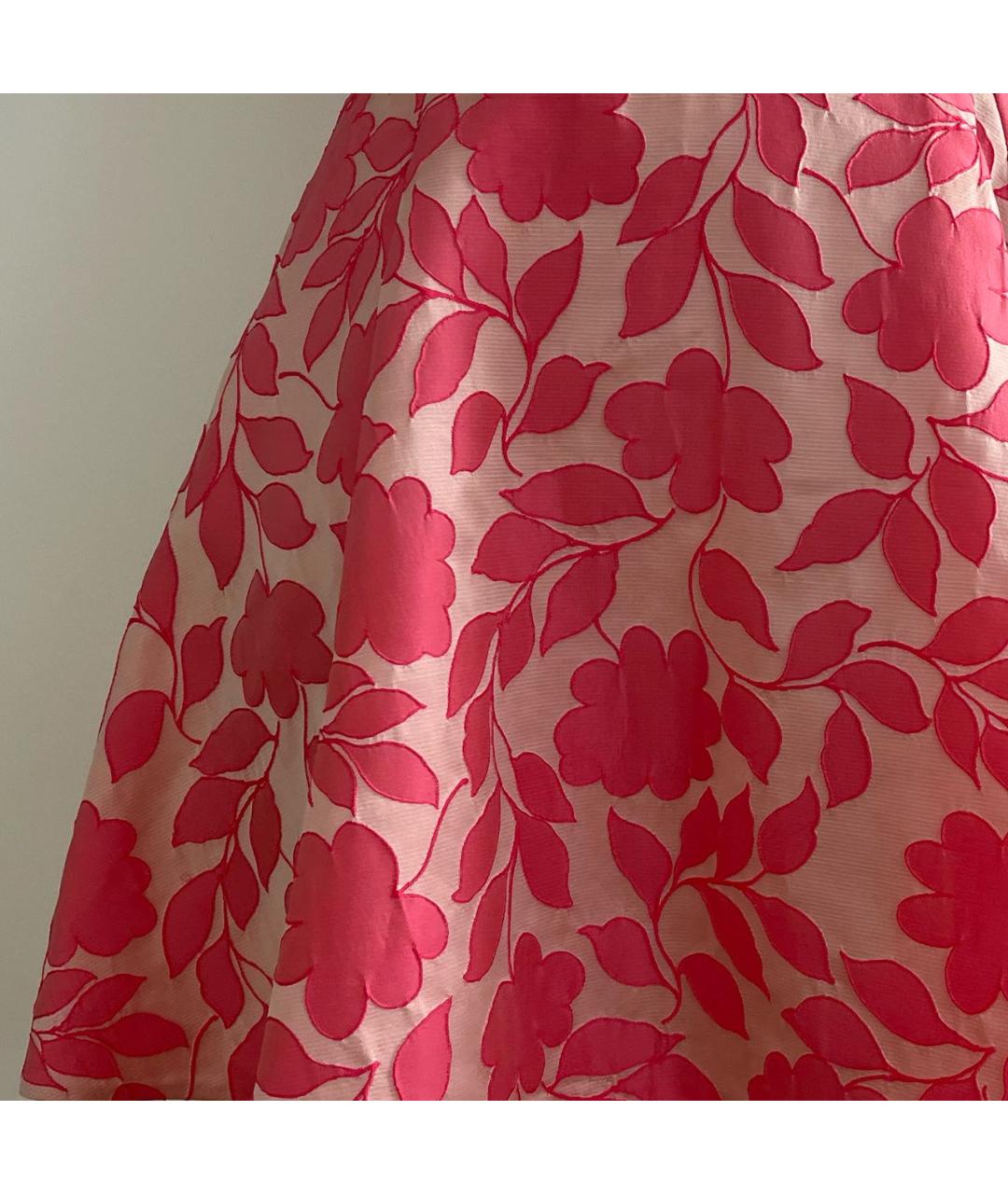 PINKO Розовая полиэстеровая юбка мини, фото 4