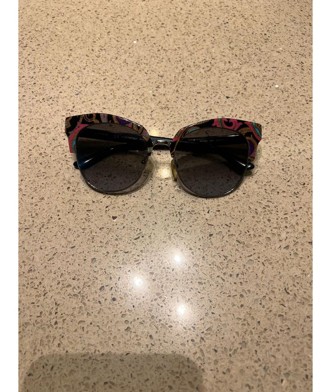 ETRO Мульти пластиковые солнцезащитные очки, фото 5