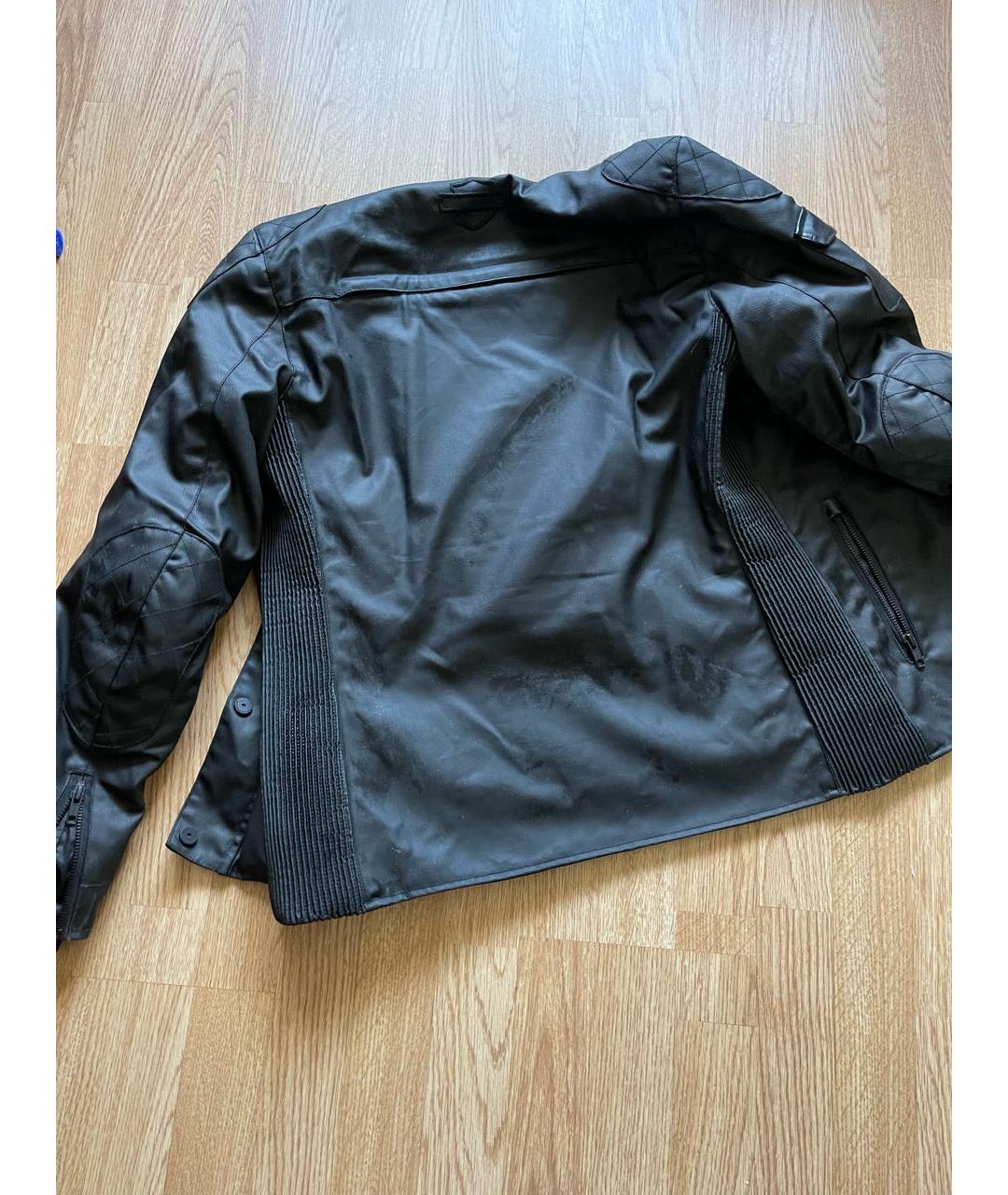 Harley Davidson Черная полиуретановая куртка, фото 2