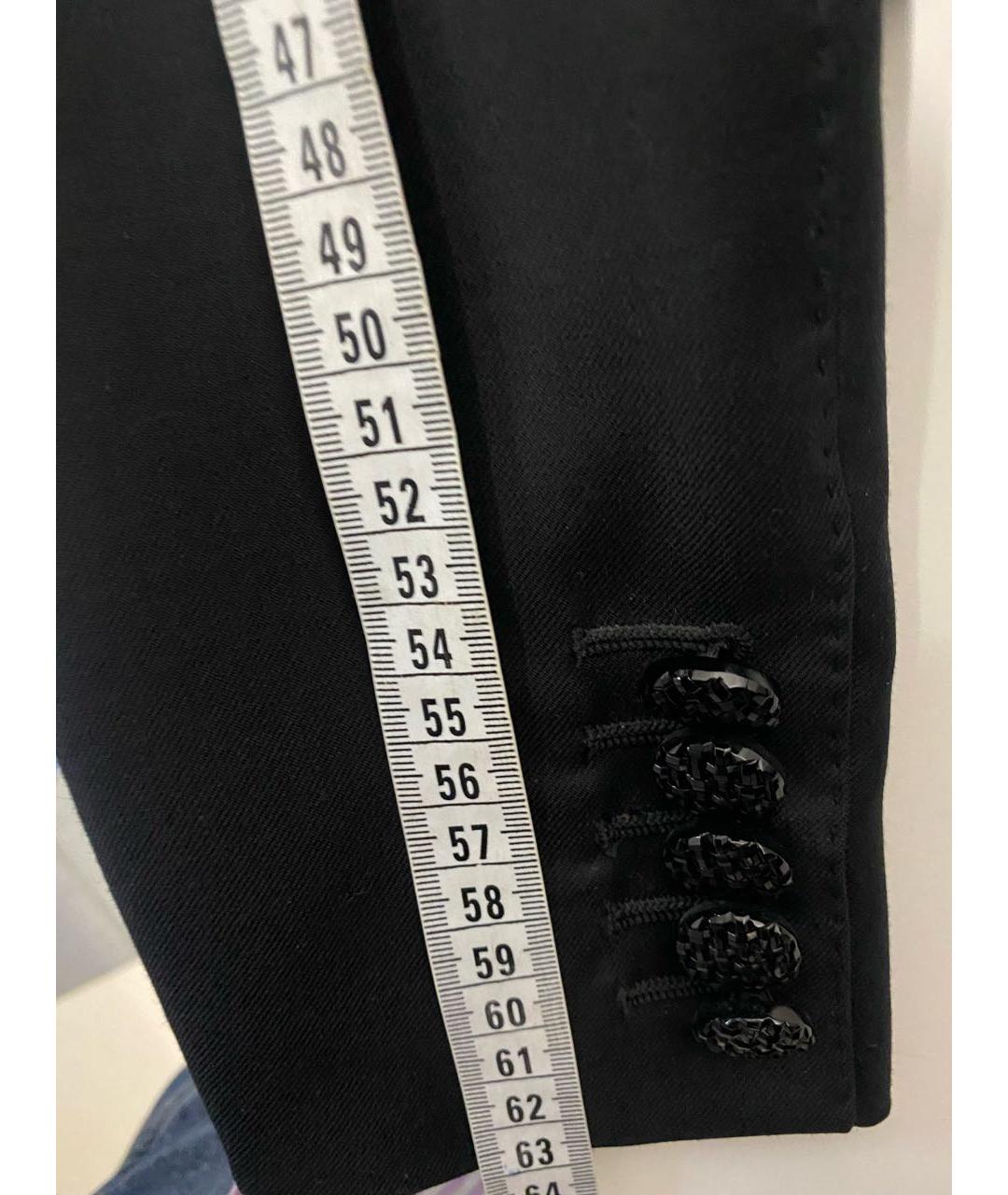 BILLIONAIRE Черный шерстяной жакет/пиджак, фото 8