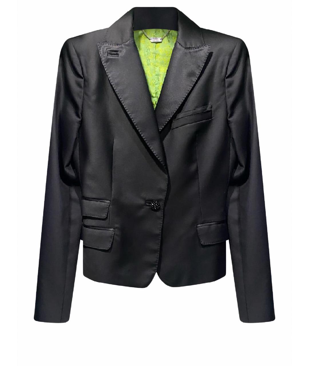 BILLIONAIRE Черный шерстяной жакет/пиджак, фото 1