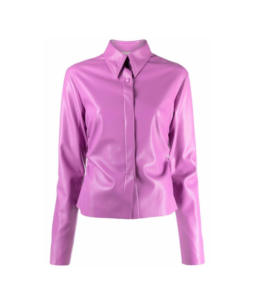NANUSHKA Розовая полиэстеровая рубашка, фото 1