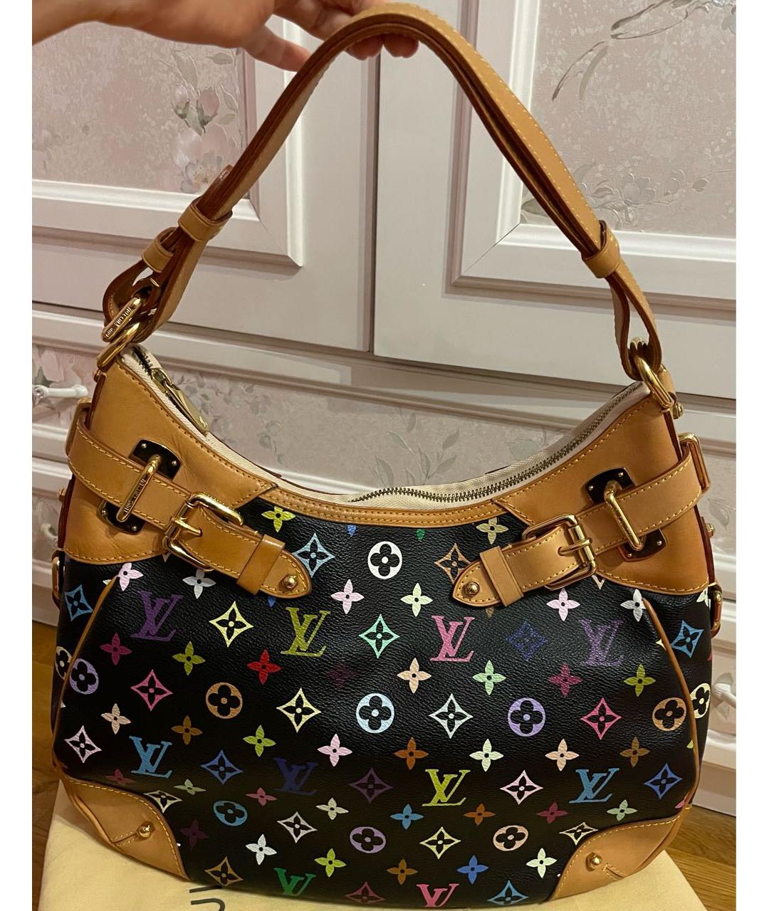 LOUIS VUITTON PRE-OWNED Мульти кожаная сумка с короткими ручками, фото 7