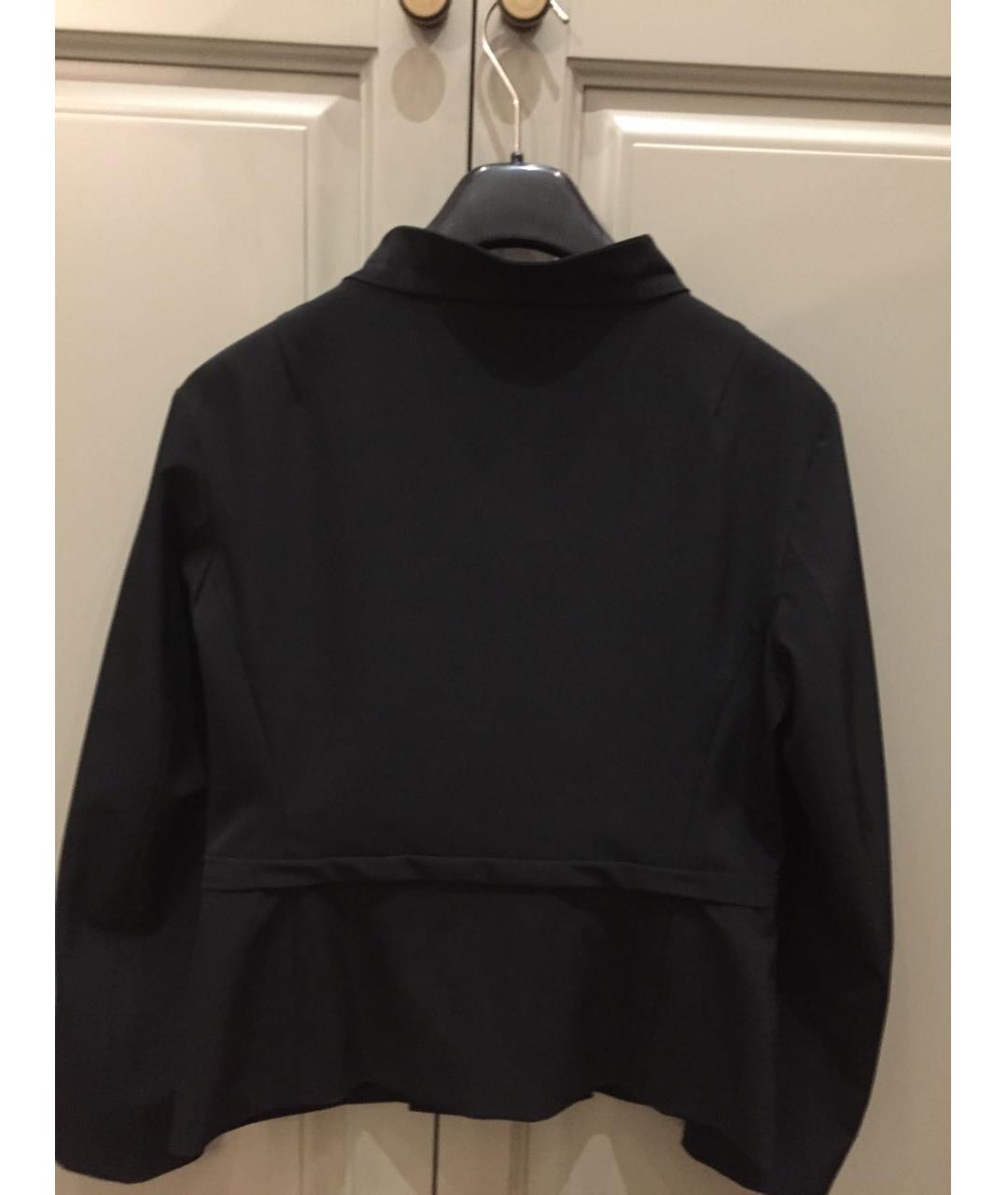 JIL SANDER Черный полиамидовый жакет/пиджак, фото 2