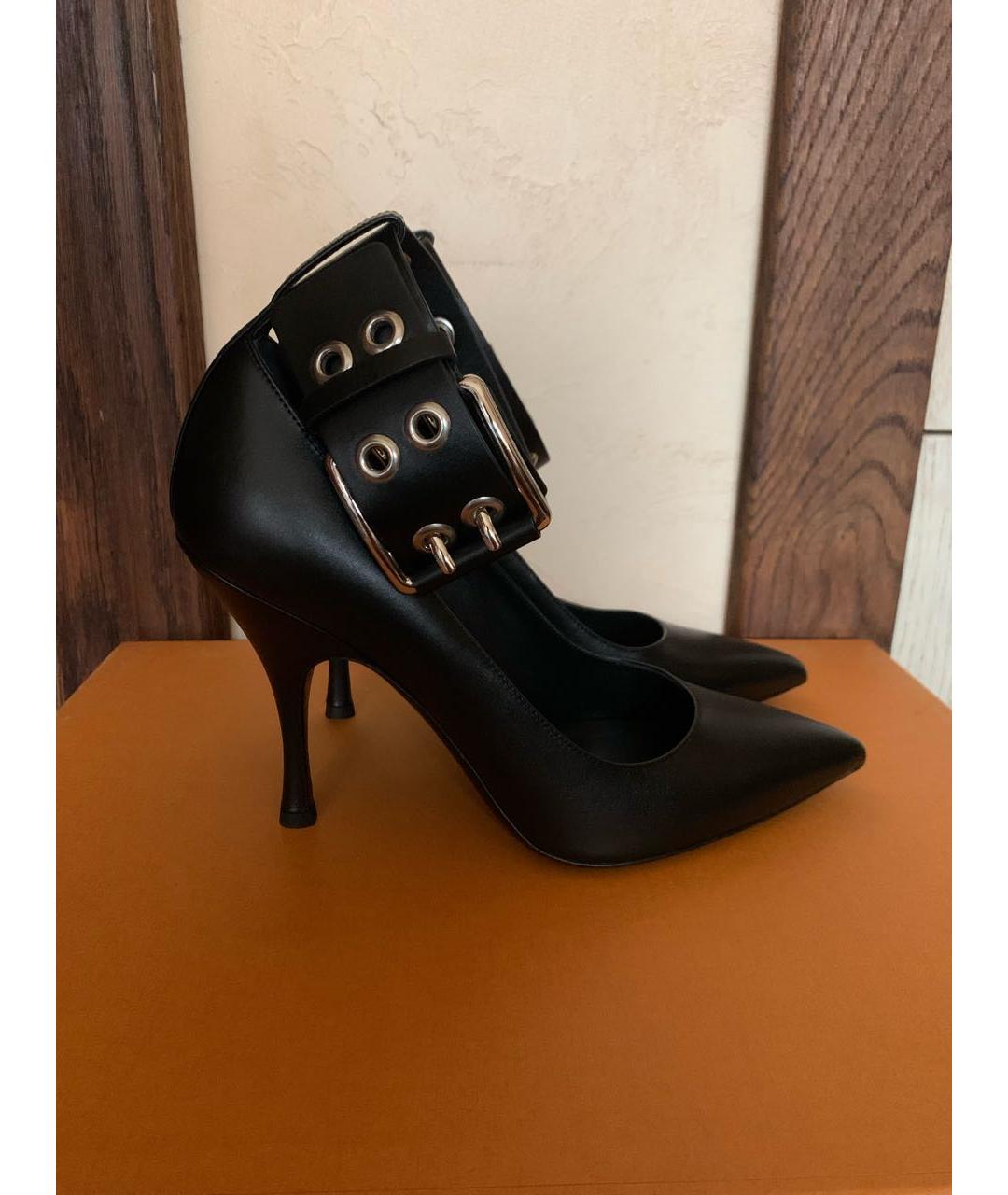 MICHAEL KORS COLLECTION Черные кожаные туфли, фото 5