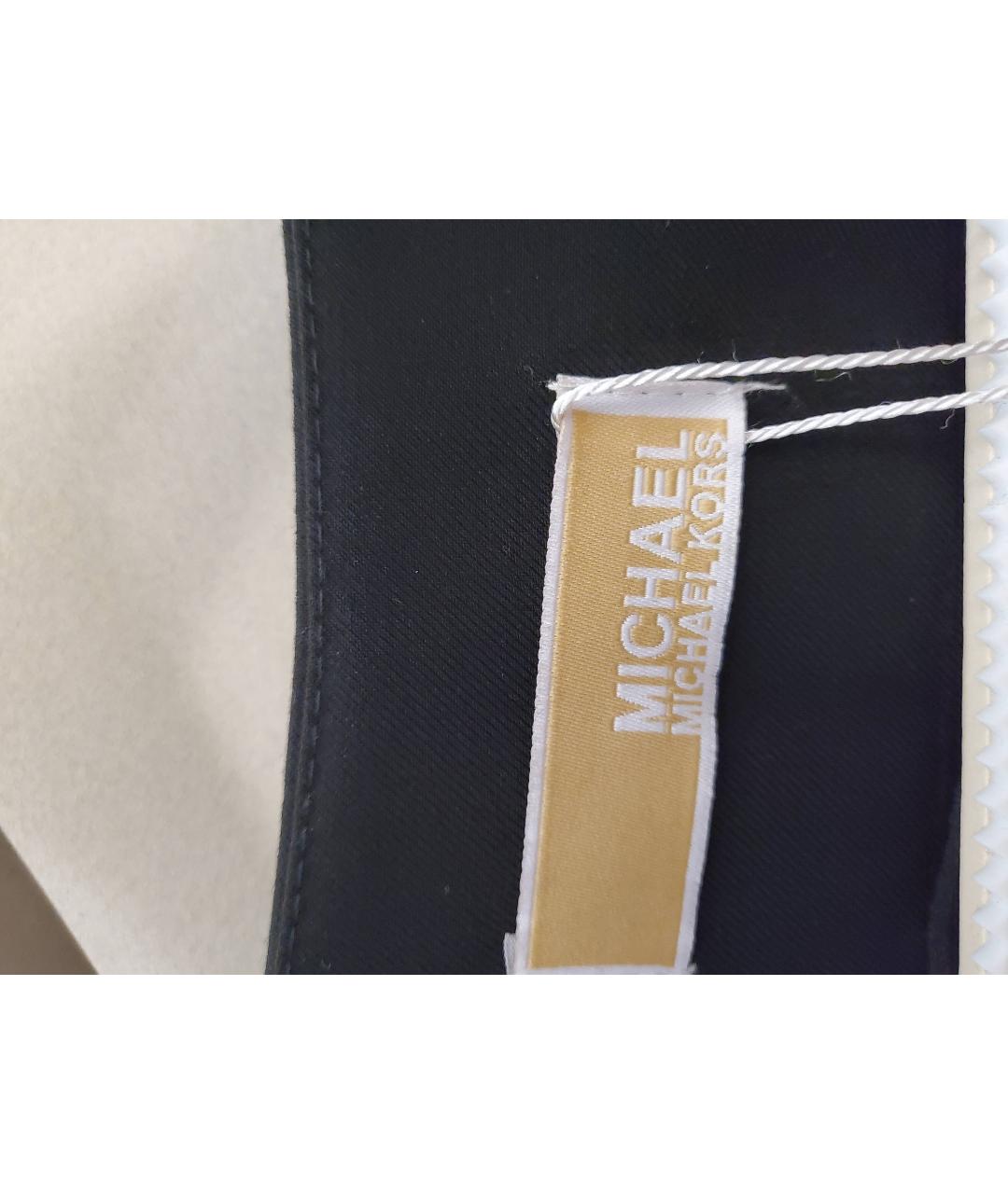 MICHAEL KORS Черный полиэстеровый жакет/пиджак, фото 3