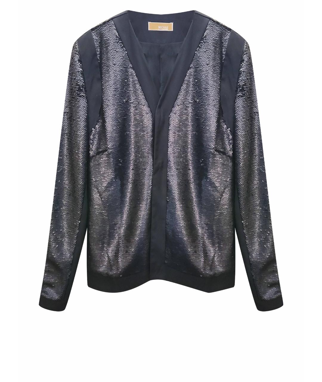 MICHAEL KORS Черный полиэстеровый жакет/пиджак, фото 1