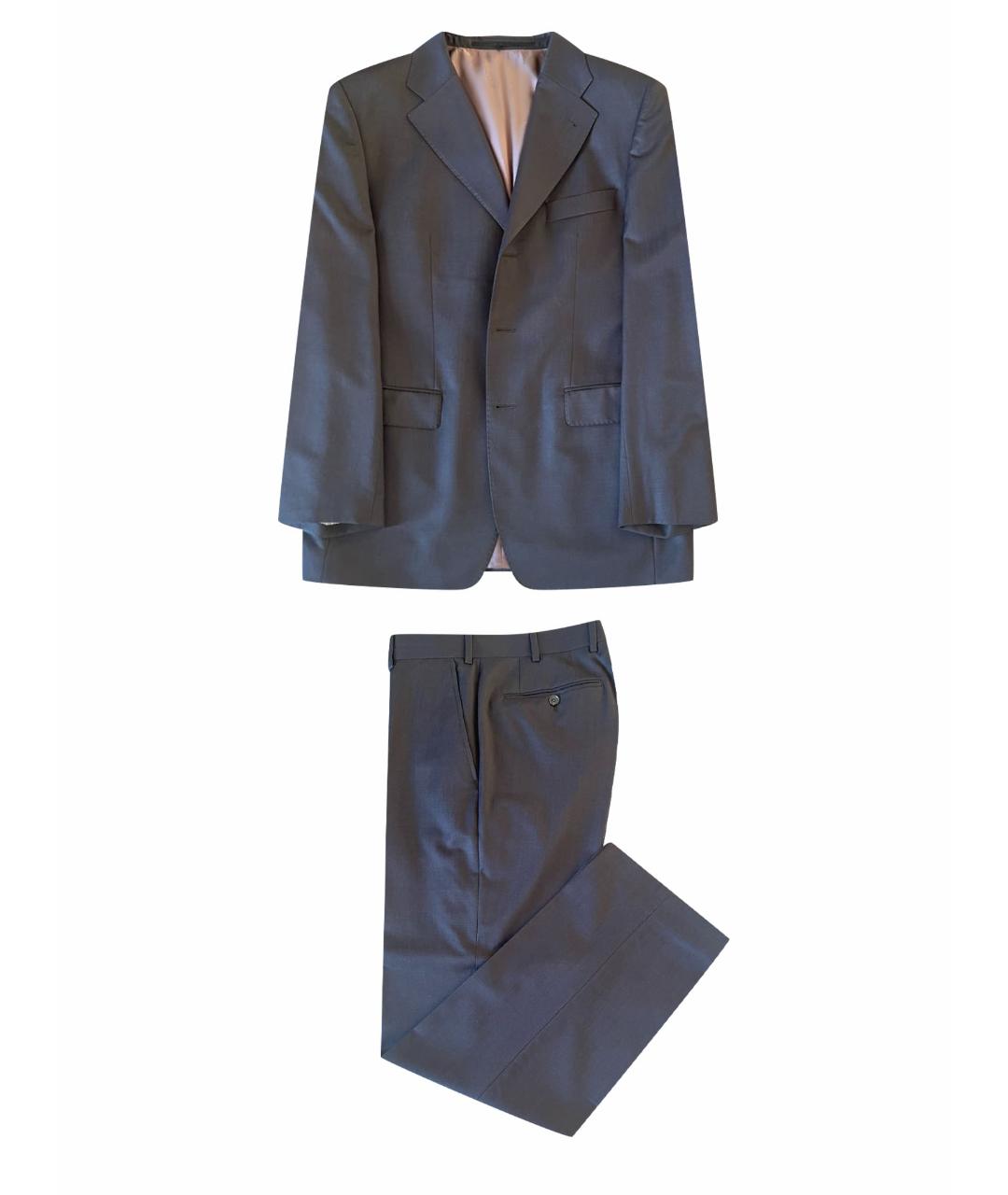 GUY LAROCHE Темно-синий классический костюм, фото 1