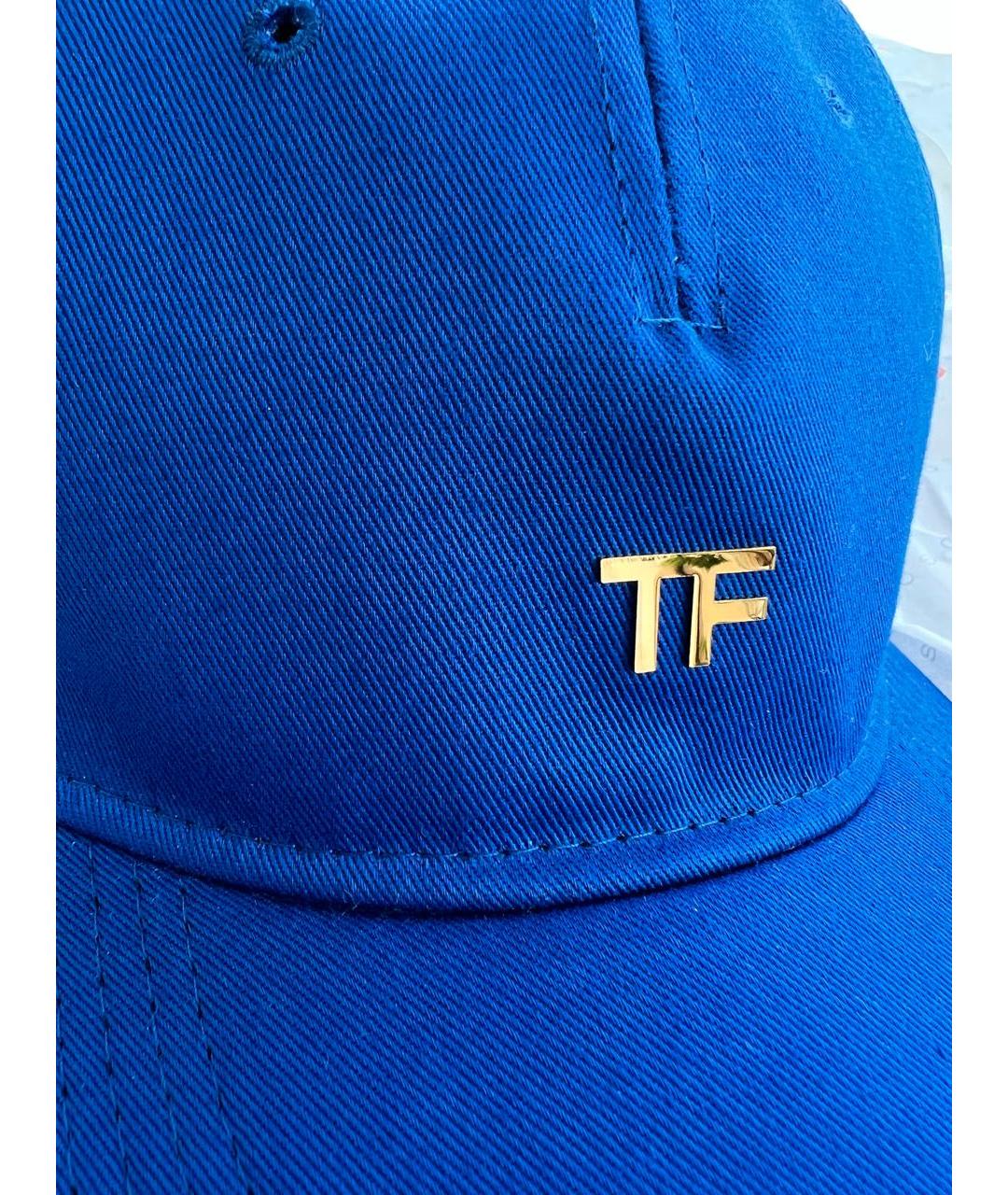 TOM FORD Синяя кепка, фото 4