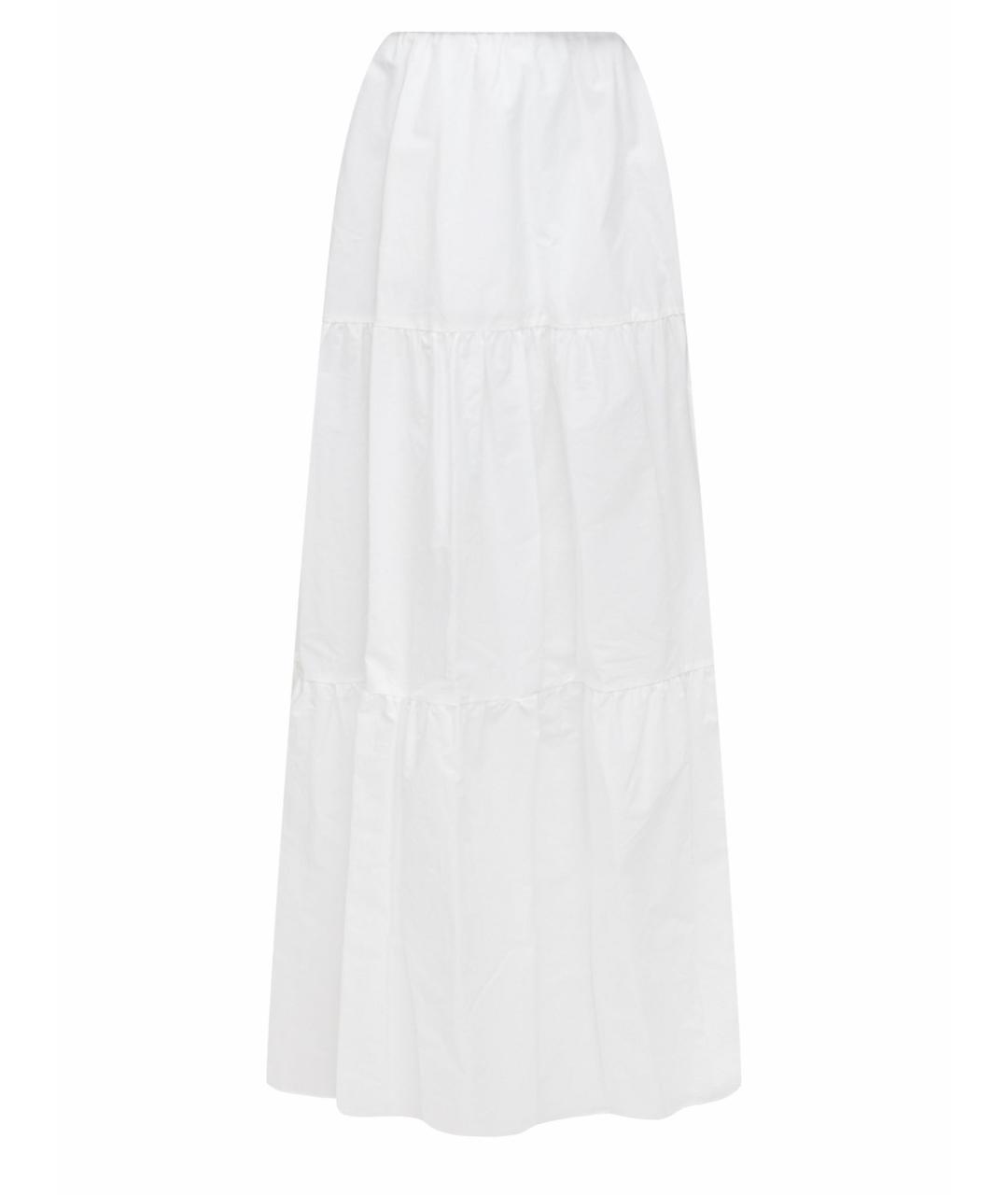 FABIANA FILIPPI Белая хлопковая юбка миди, фото 1