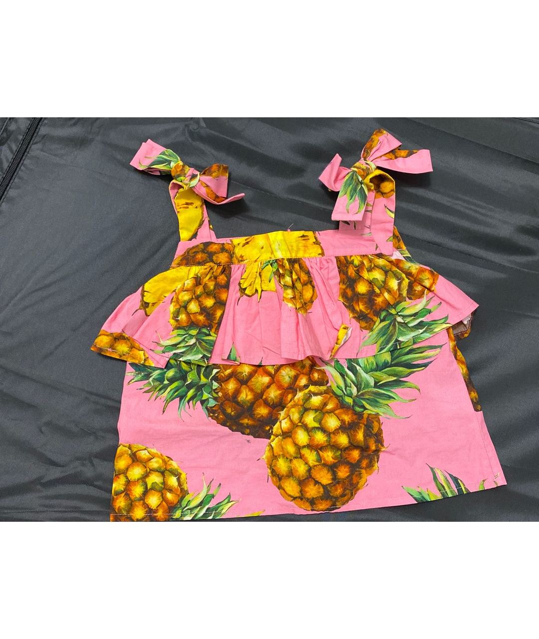 DOLCE&GABBANA Розовая хлопковая блузка для девочек, фото 4