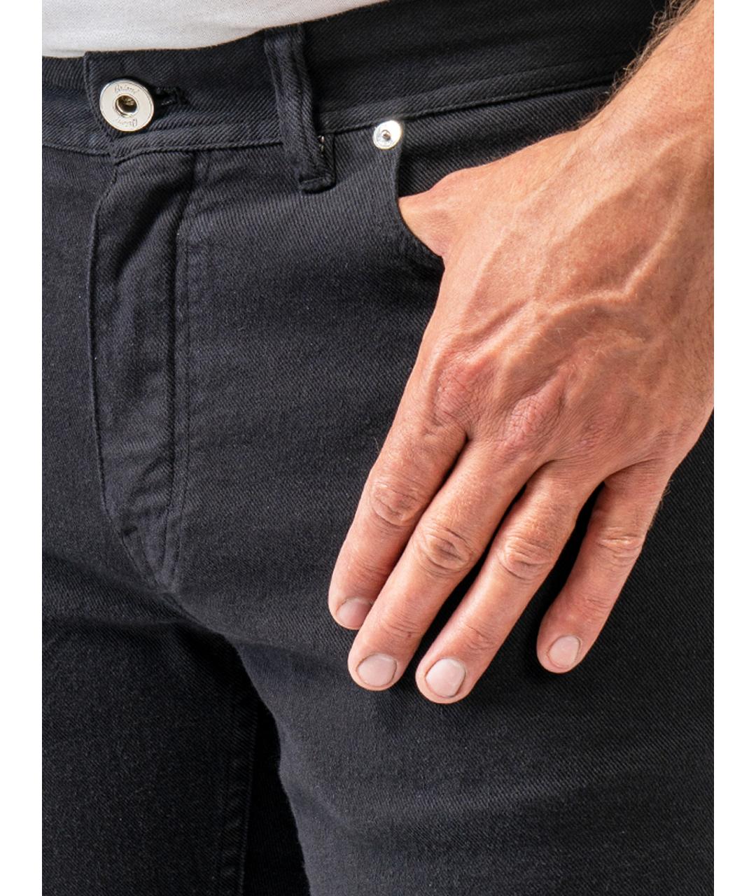 BRIONI Черные хлопковые джинсы скинни, фото 4
