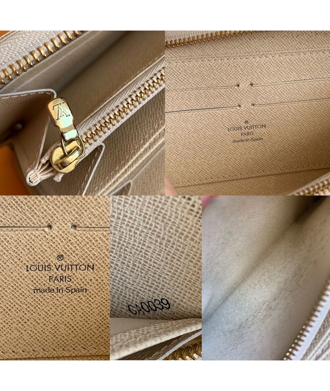 LOUIS VUITTON PRE-OWNED Белый кошелек, фото 7