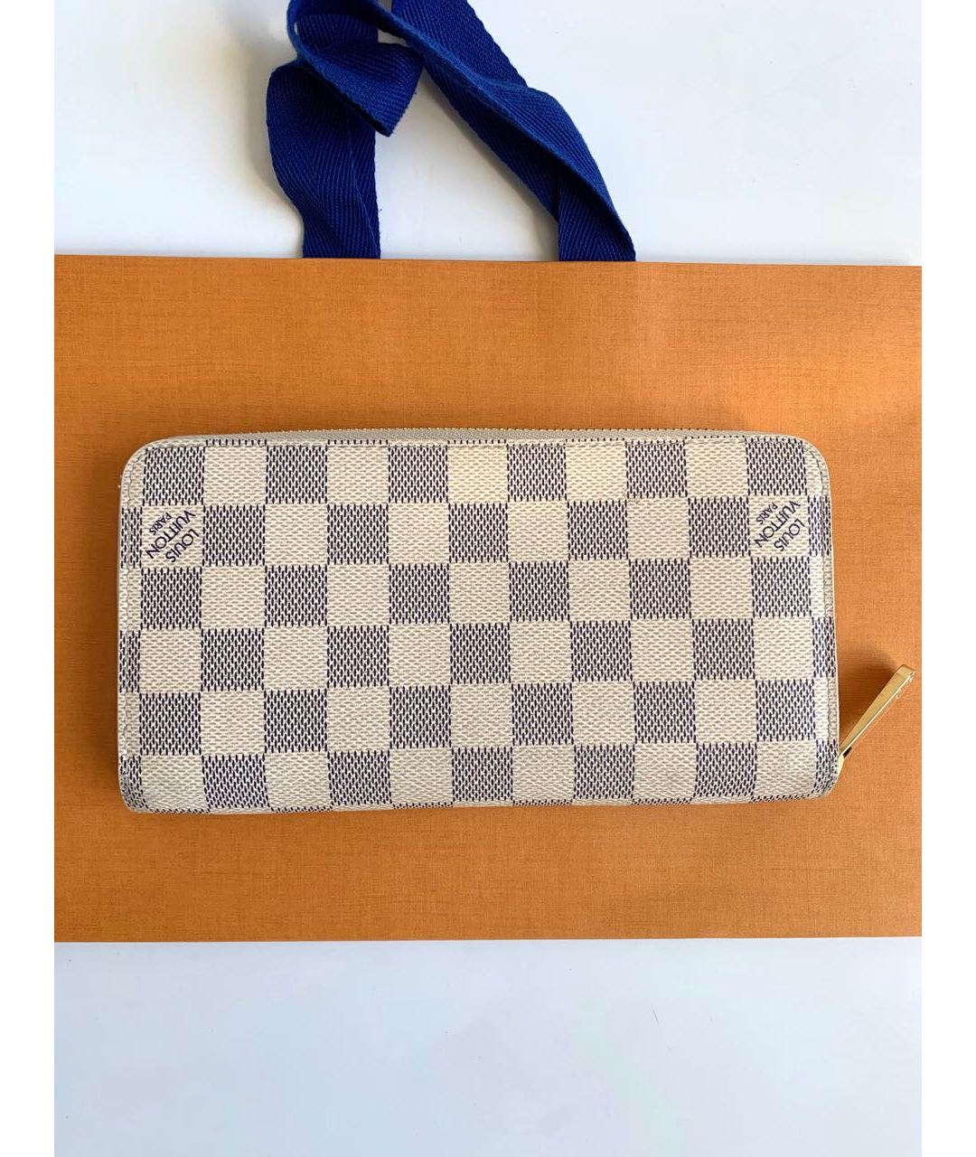 LOUIS VUITTON PRE-OWNED Белый кошелек, фото 2