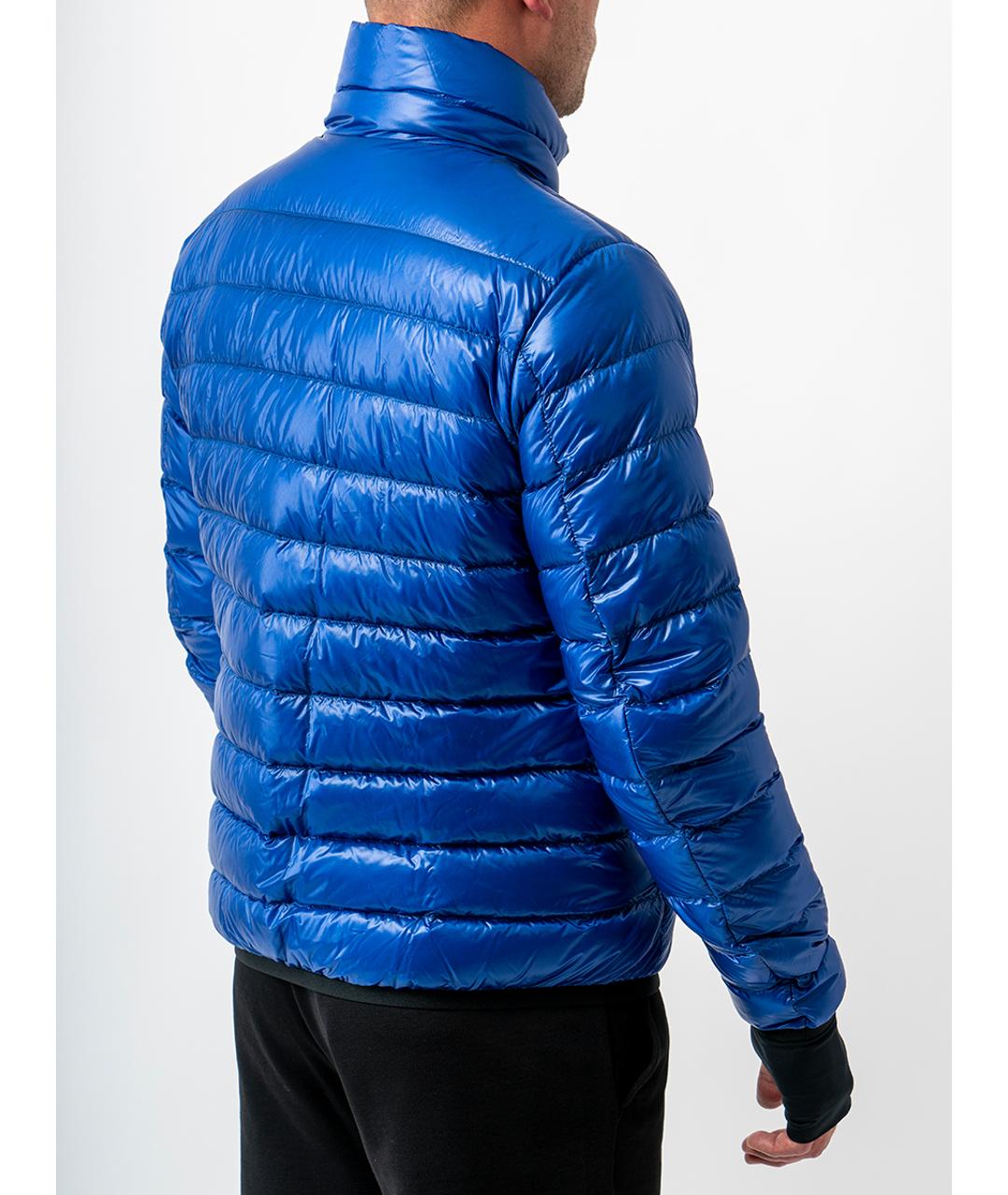 MONCLER Синяя полиамидовая куртка, фото 2