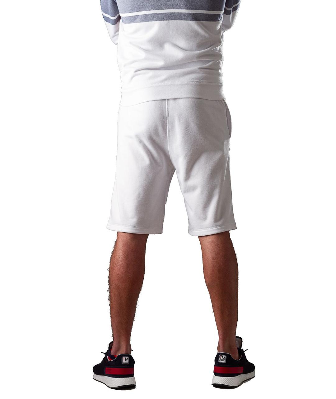 ERMENEGILDO ZEGNA Белые хлопковые шорты, фото 2
