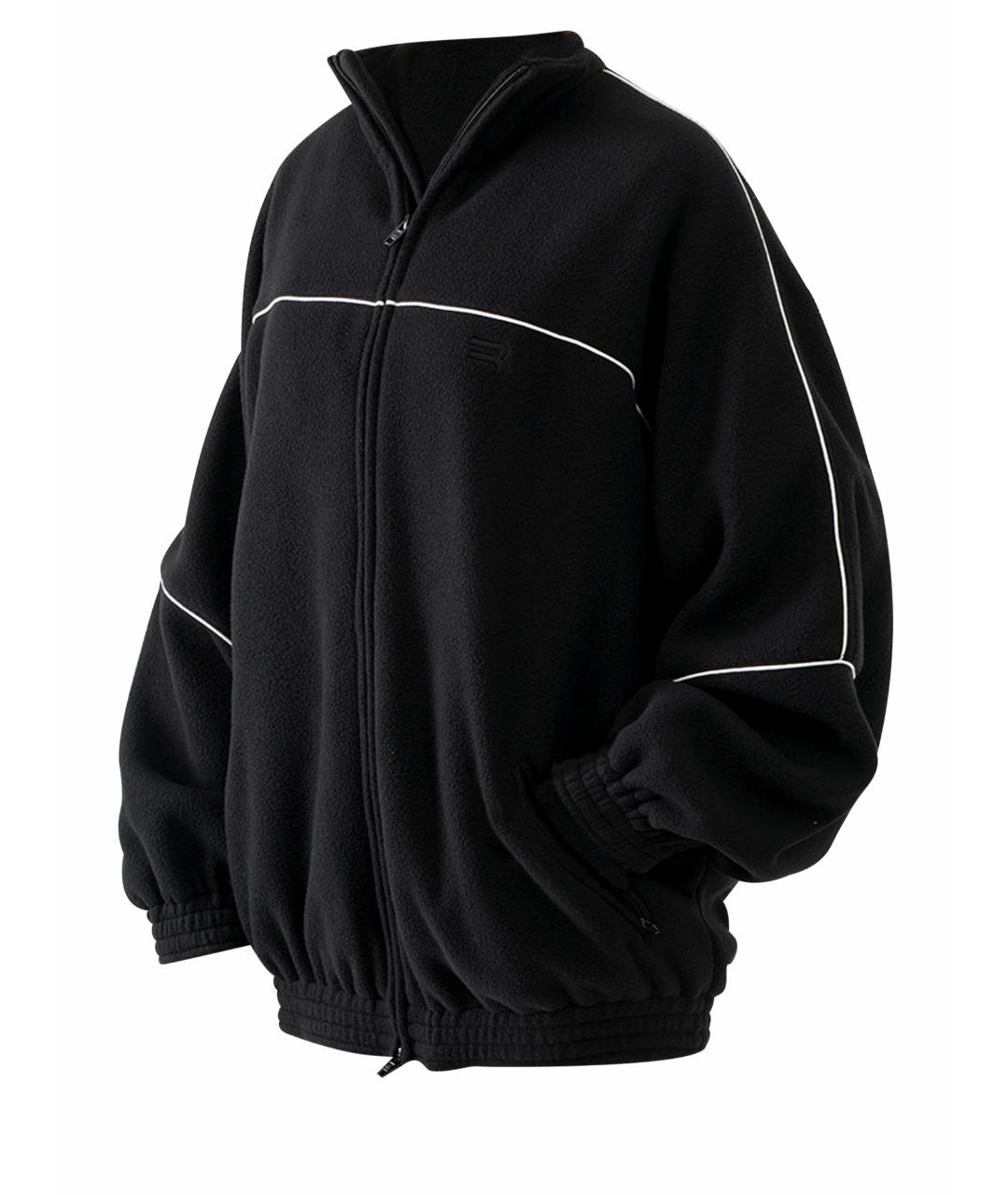 BALENCIAGA Черная полиэстеровая куртка, фото 1