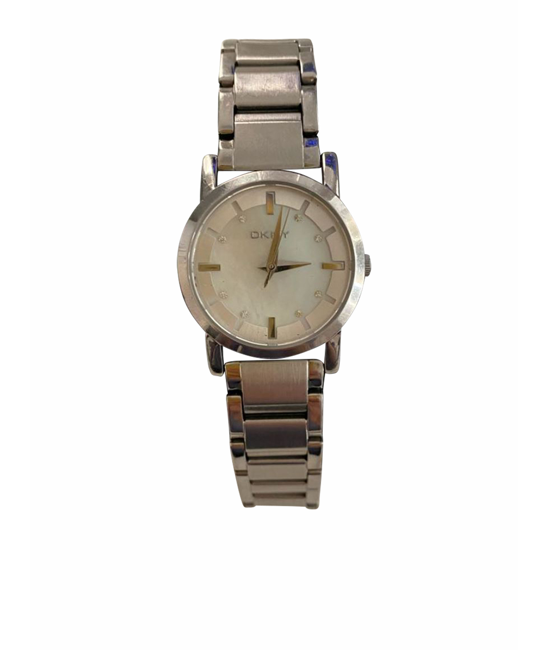DKNY Серебряные стальные часы, фото 1