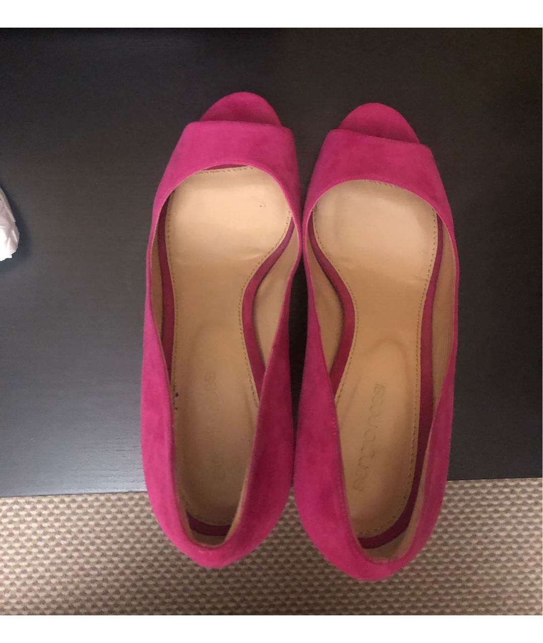 SERGIO ROSSI Розовые замшевые туфли, фото 3