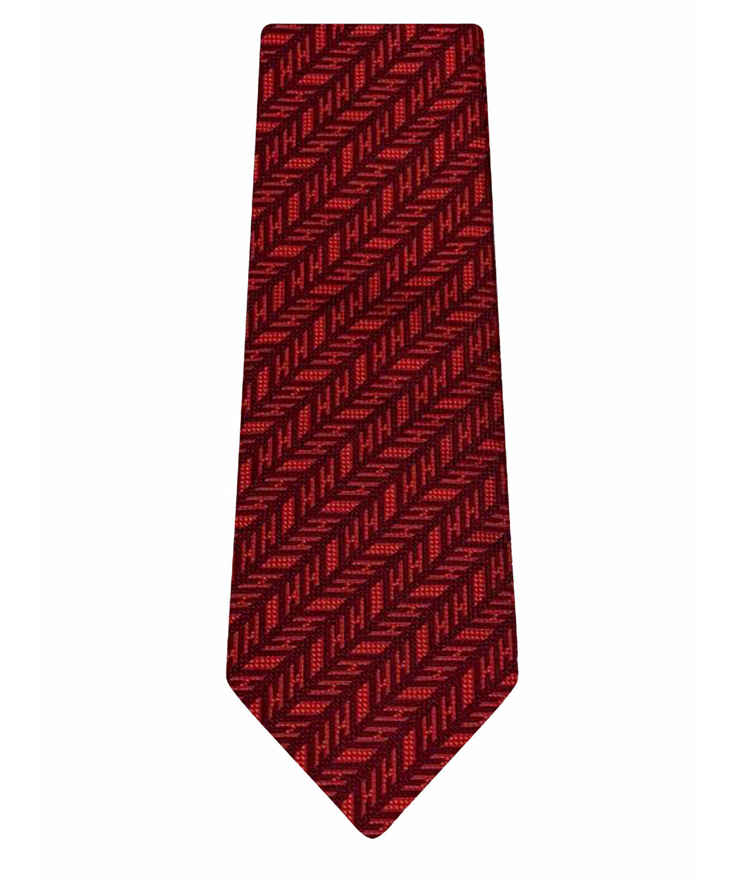 HERMES PRE-OWNED Красный тканевый галстук, фото 1