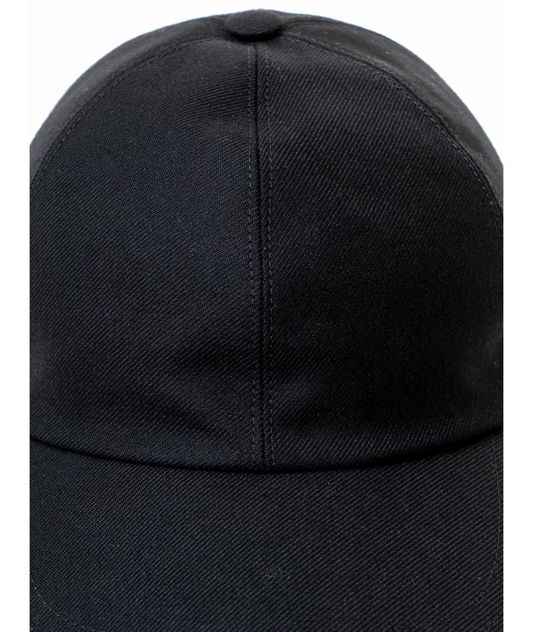 BRIONI Черная кашемировая кепка/бейсболка, фото 3