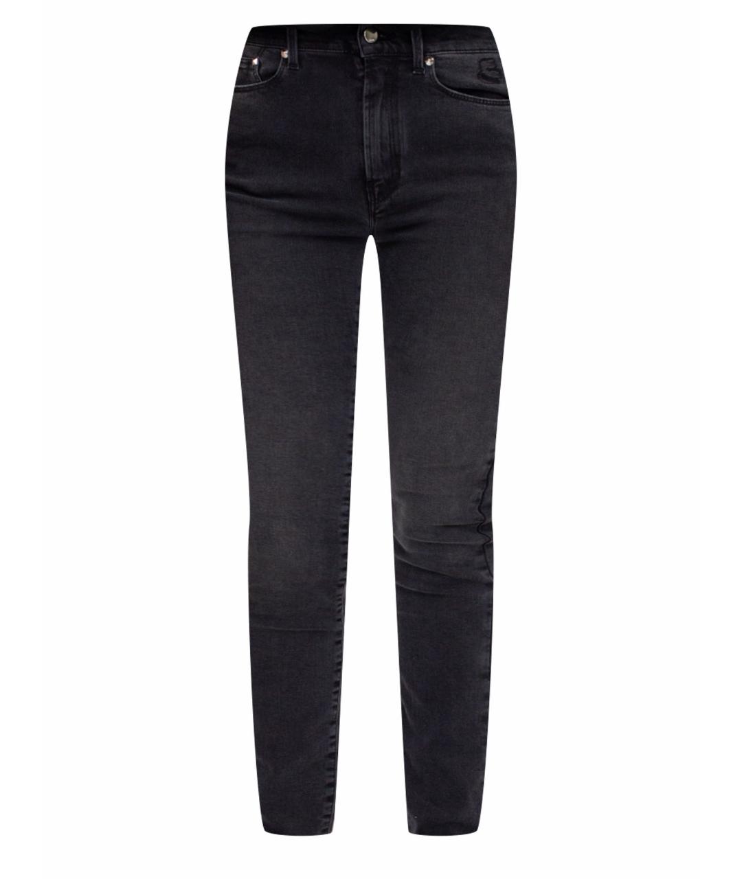 KARL LAGERFELD Черные хлопковые джинсы слим, фото 1