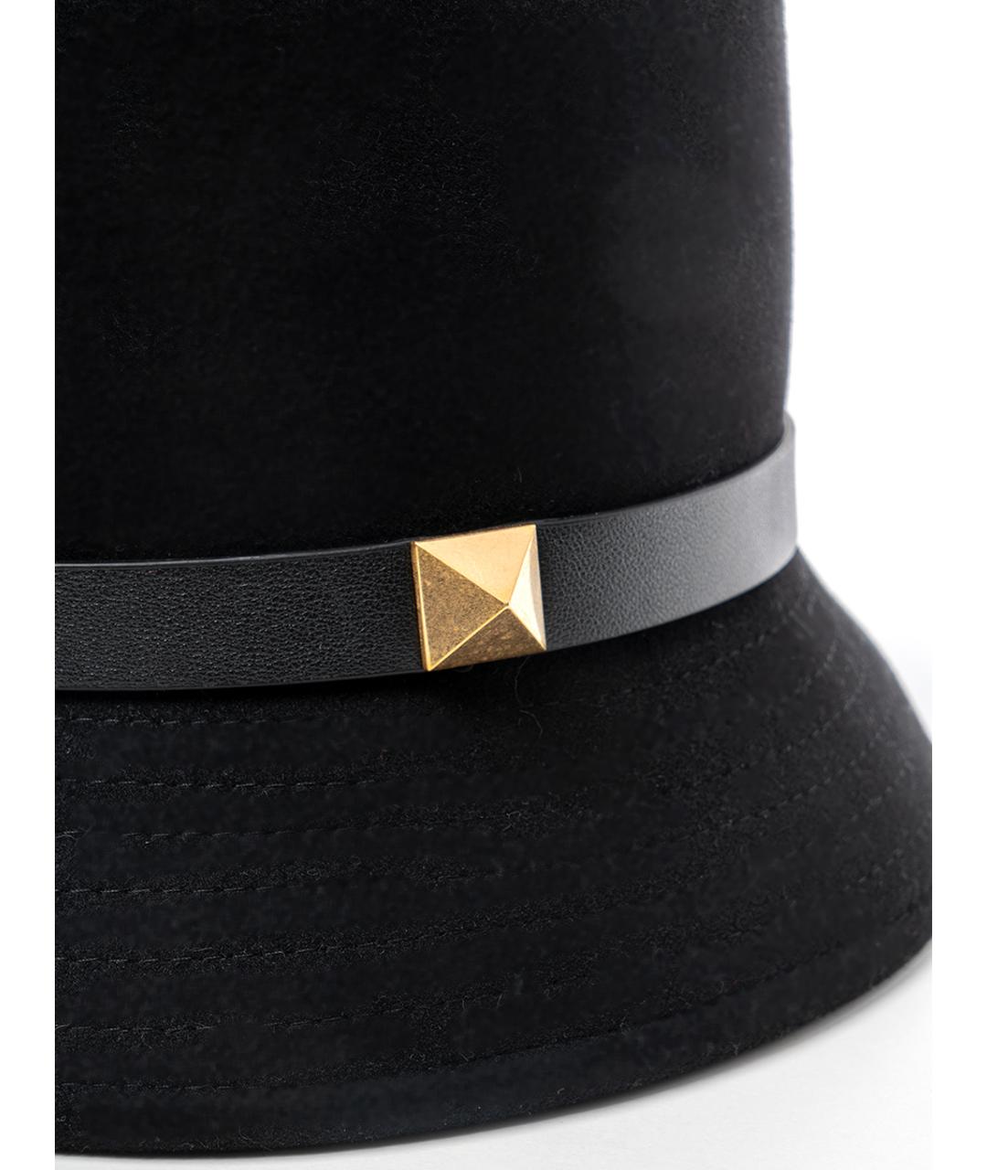 VALENTINO Черная шляпа, фото 3