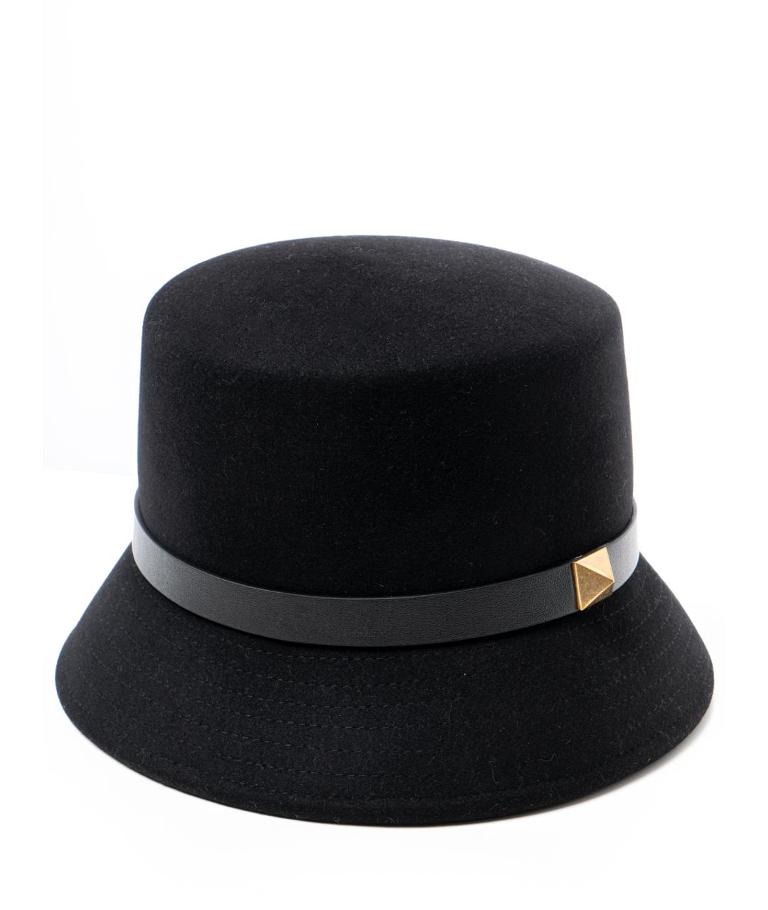 VALENTINO Черная шляпа, фото 1