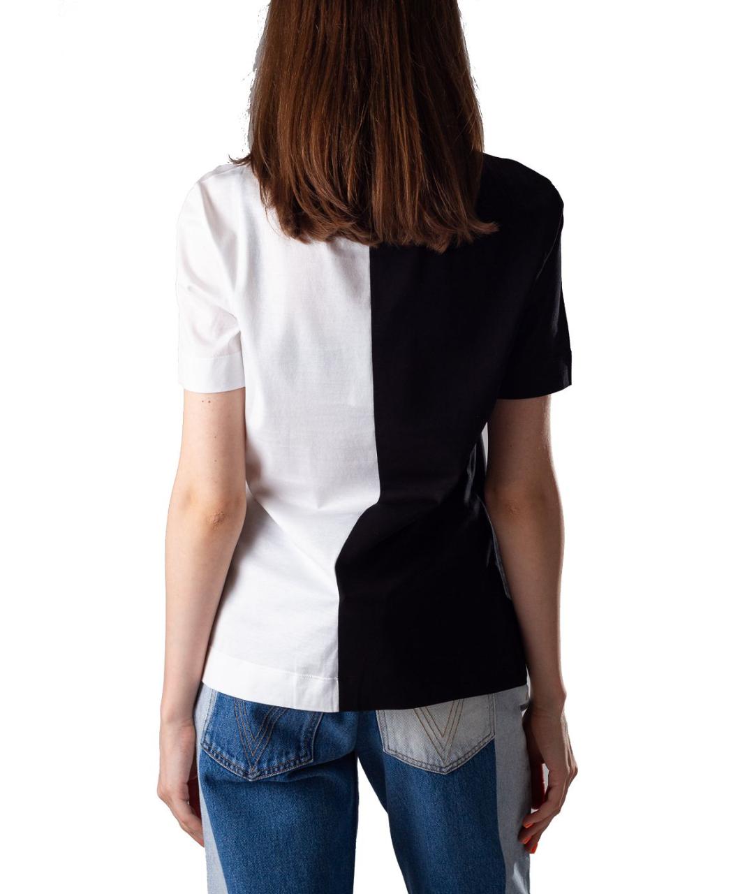 VERSACE Черная хлопковая футболка, фото 3