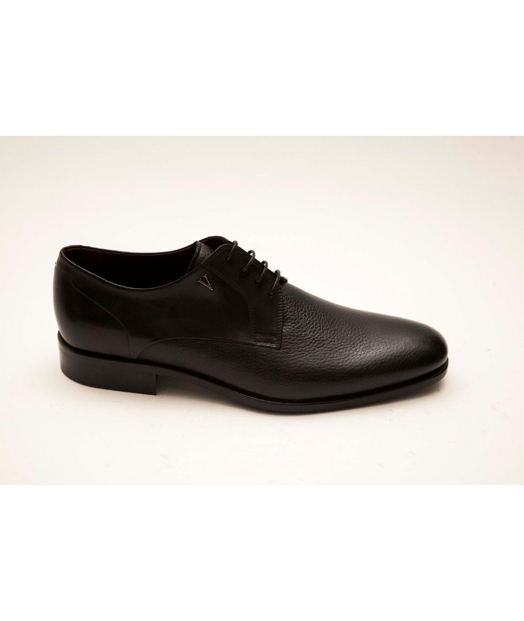 VALENTINO Черные кожаные туфли, фото 5