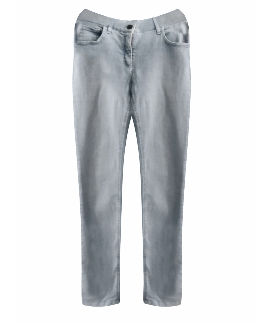 ETRO Голубые хлопковые джинсы слим, фото 1