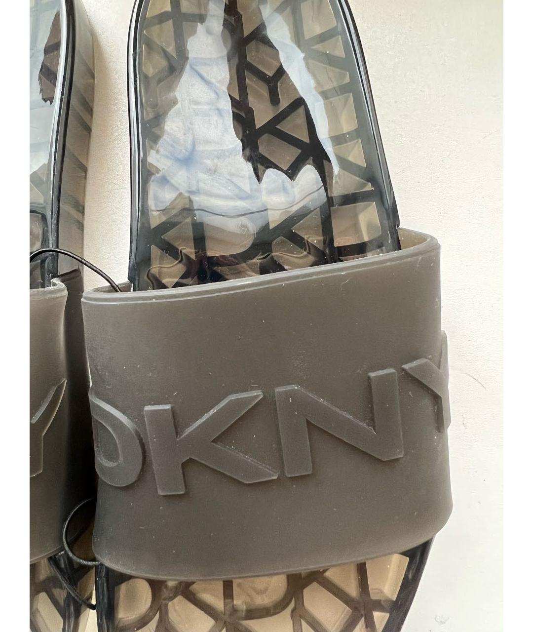 DKNY Бежевые шлепанцы, фото 3