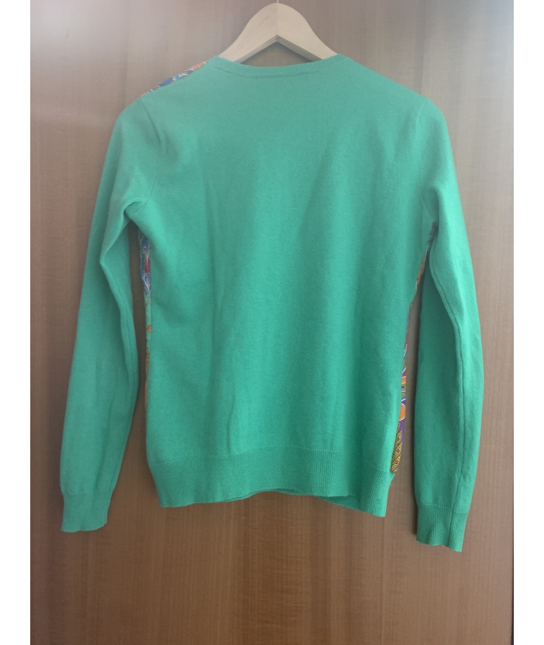 RALPH LAUREN Зеленый кашемировый джемпер / свитер, фото 2