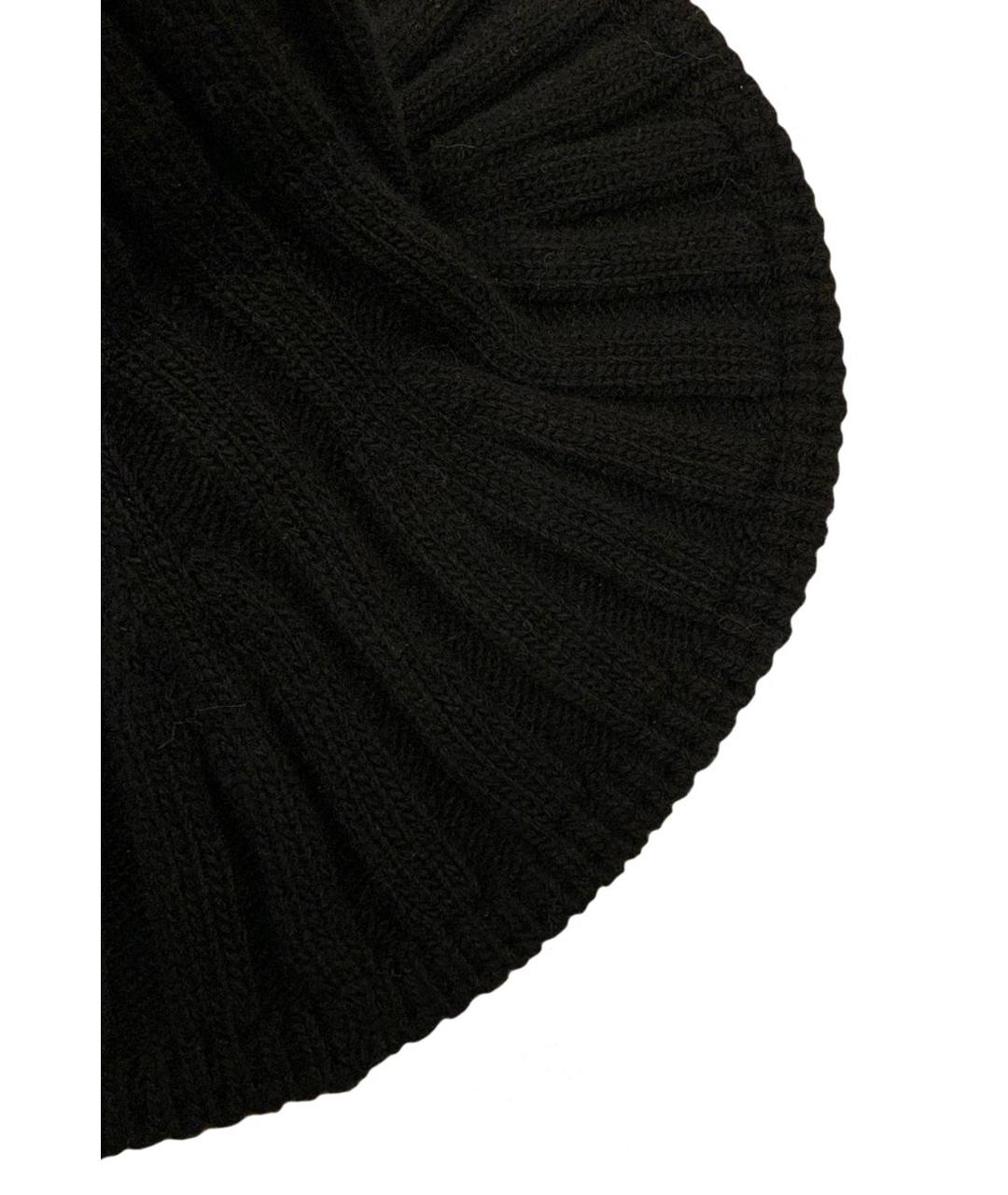 CHRISTIAN DIOR PRE-OWNED Черная шерстяная шляпа, фото 8