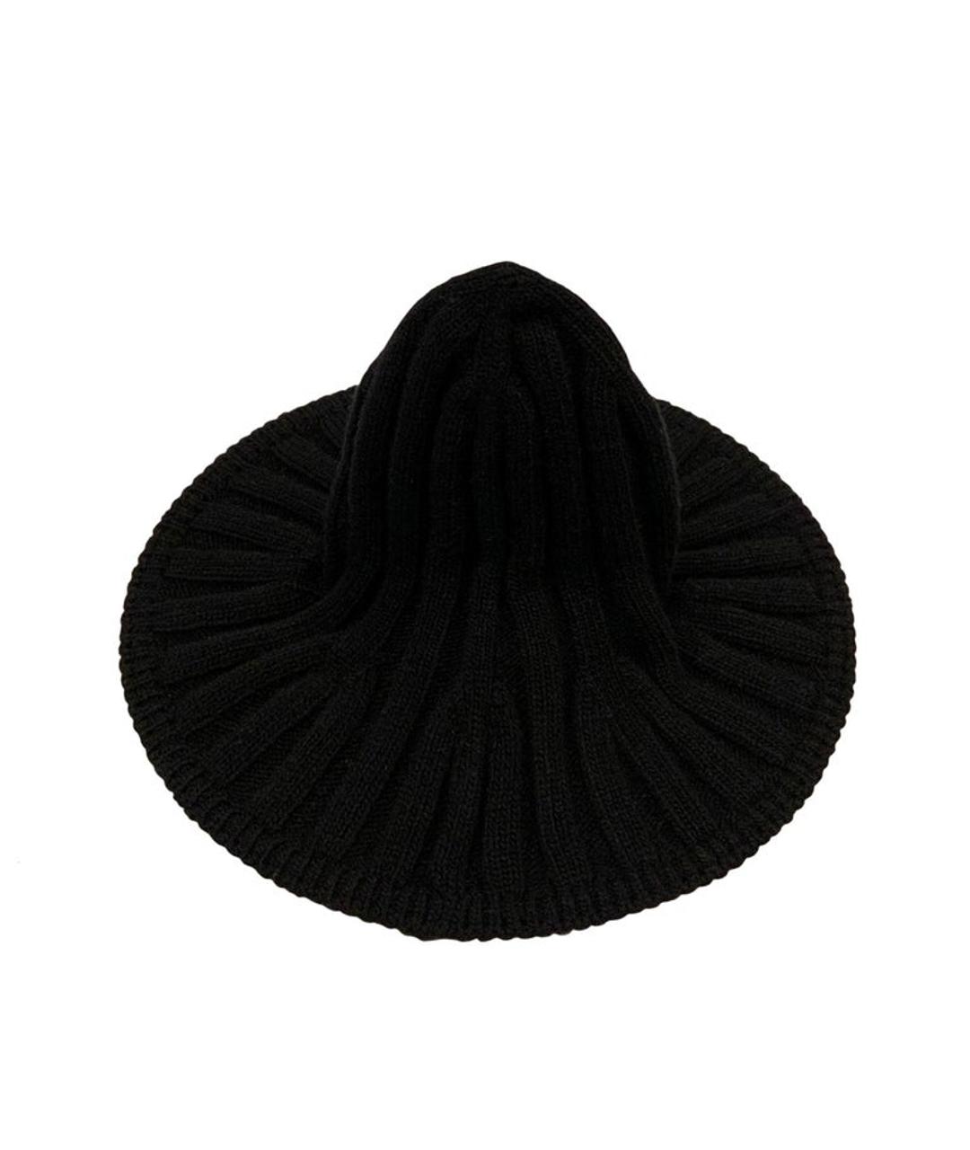 CHRISTIAN DIOR PRE-OWNED Черная шерстяная шляпа, фото 4