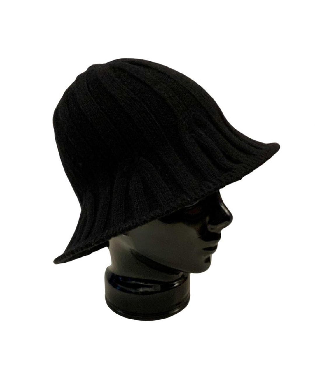 CHRISTIAN DIOR PRE-OWNED Черная шерстяная шляпа, фото 3