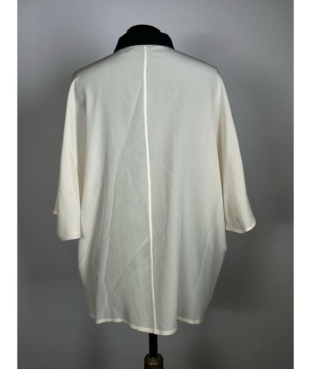 ETRO Белая шелковая блузы, фото 2