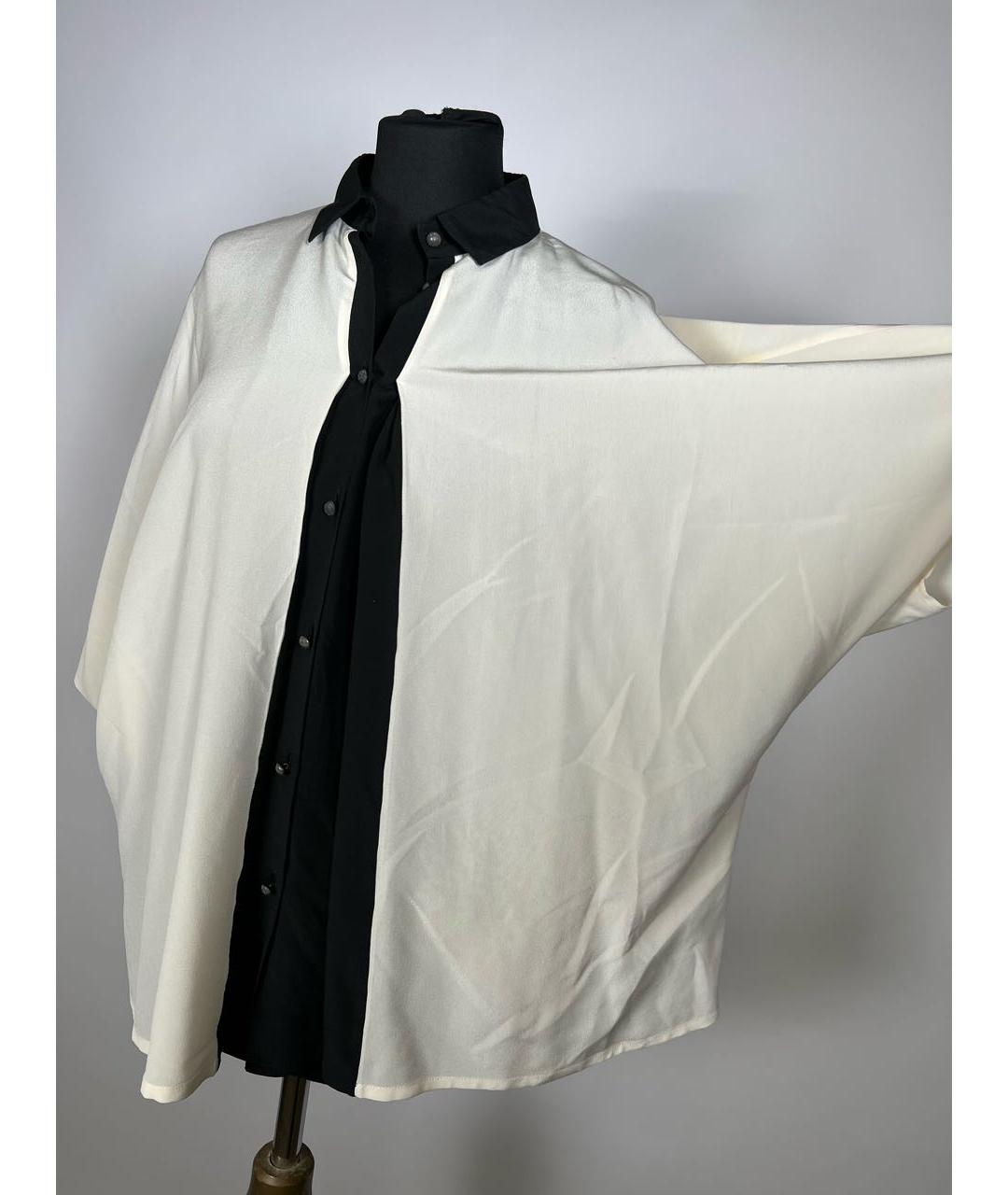 ETRO Белая шелковая блузы, фото 4