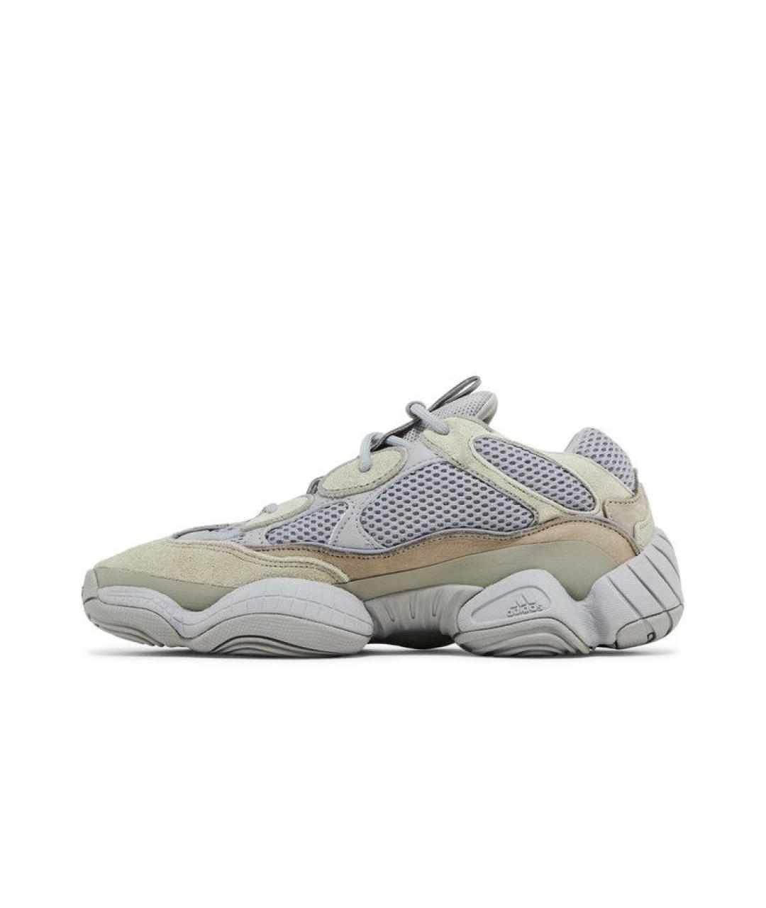 ADIDAS YEEZY Серые замшевые кроссовки, фото 3