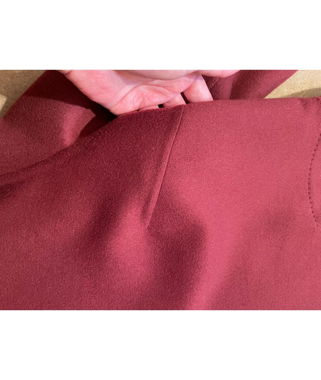 ESCADA Бордовый кашемировый жакет/пиджак, фото 7