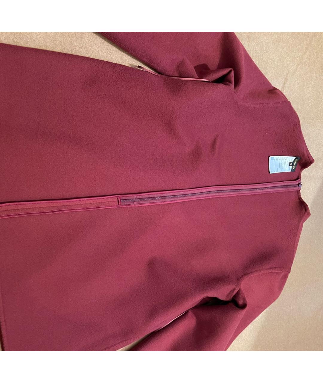 ESCADA Бордовый кашемировый жакет/пиджак, фото 6
